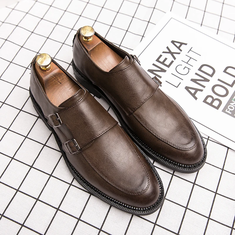 Foreign trade leather shoes for men autumn men business casual leather shoes British trend all match shoes
Foreign trade leather shoes for men autumn men business casual leather shoes British trend all match shoes