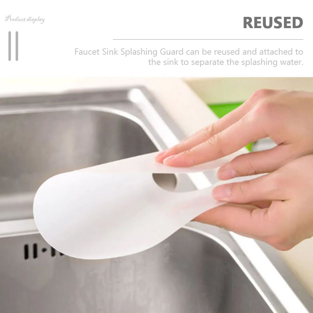 6Pcs Kitchen Sink Baffle Boards Heavy-Duty Water Splashing Guard with Suction Cup for Faucet Area Non-Slip Dish Washing
6Pcs Kitchen Sink Baffle Boards Heavy-Duty Water Splashing Guard with Suction Cup for Faucet Area Non-Slip Dish Washing