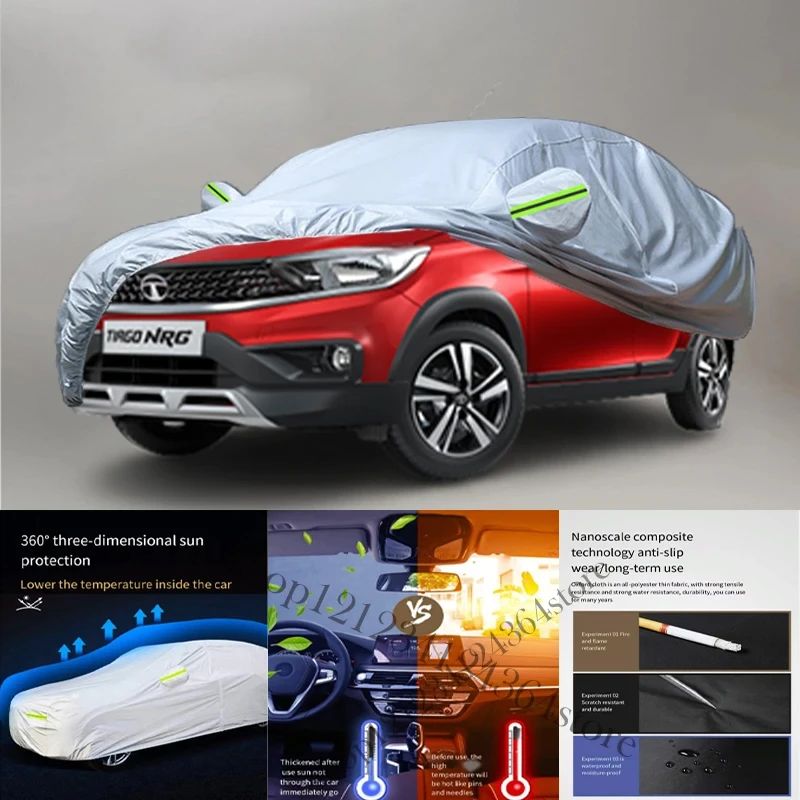Для Tata-Tiago Auto, защита от снега, пыли, защита от ультрафиолета, антипилинга краски и защита от дождевой воды 210t, автомобильный чехол, защита
Для Tata-Tiago Auto, защита от снега, пыли, защита от ультрафиолета, антипилинга краски и защита от дождевой воды 210t, автомобильный чехол, защита