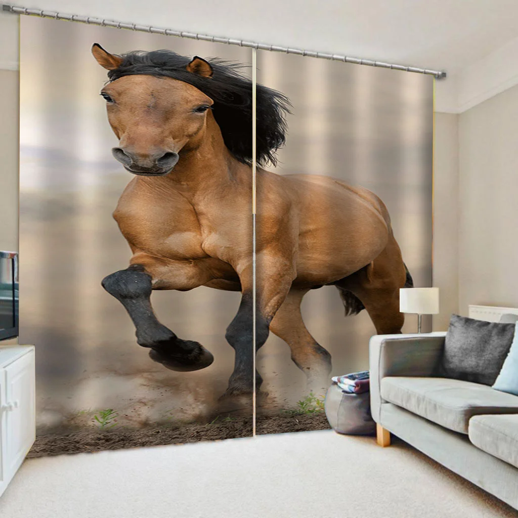Beautiful Photo Fashion Customized 3D Curtains horse curtains 3D Window Curtains For Living Room Bedroom
Beautiful Photo Fashion Customized 3D Curtains horse curtains 3D Window Curtains For Living Room Bedroom