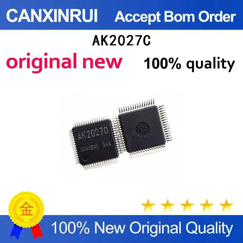 (5-100 Pieces) Brand new original AK2027C QFP64 spot chip
(5-100 Pieces) Brand new original AK2027C QFP64 spot chip