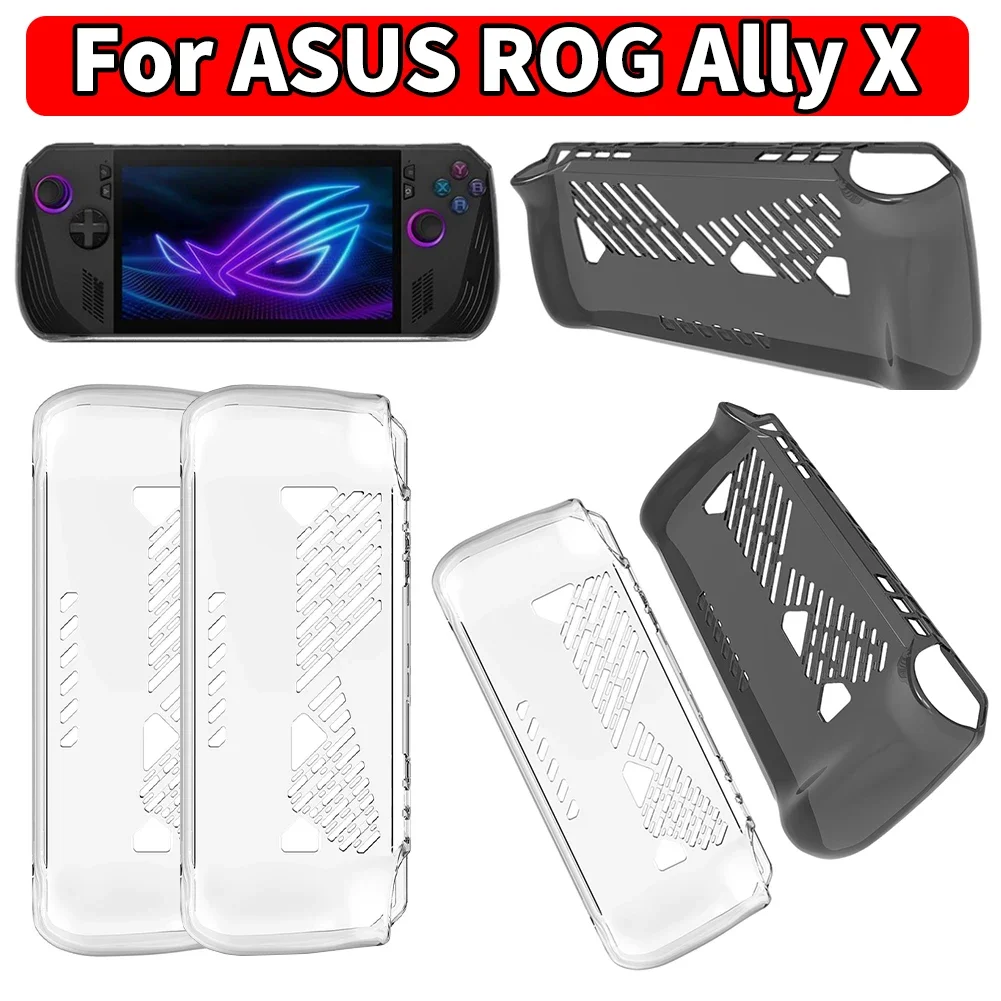 For ASUS ROG Ally X Case Gaming Console TPU Protective Cover Anti-drop Shockproof Protector Shell Sleeve Soft Game Accessories
For ASUS ROG Ally X Case Gaming Console TPU Protective Cover Anti-drop Shockproof Protector Shell Sleeve Soft Game Accessories
