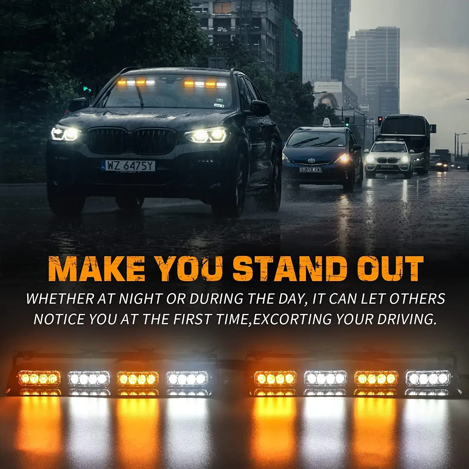 32LED Emergency Strobe Safety Flashing Warning Dangerous Interior Front/Rear Windshield Deck Light New
32LED Emergency Strobe Safety Flashing Warning Dangerous Interior Front/Rear Windshield Deck Light New