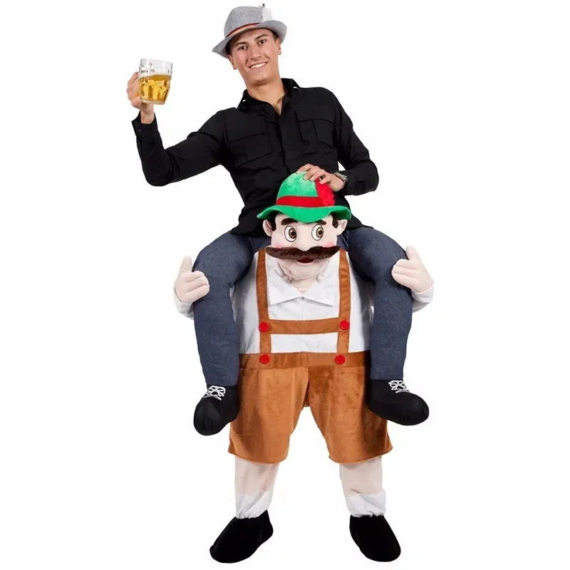 Unisex Funny Animal Pants Brown Bear Fake Legs Woman Men Christmas Halloween Carnival Cosplay Costume Oktoberfest Jumpsuits
Unisex Funny Animal Pants Brown Bear Fake Legs Woman Men Christmas Halloween Carnival Cosplay Costume Oktoberfest Jumpsuits