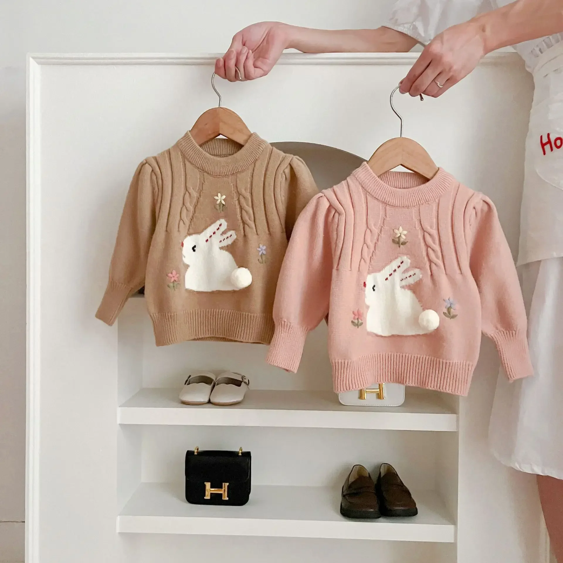 Autumn Winter New Baby Girls Cartoon Rabbit Sweater Knitwear Kids Cotton Clothes Toddler Girls Jumper Knitted Sweater Pullover
Autumn Winter New Baby Girls Cartoon Rabbit Sweater Knitwear Kids Cotton Clothes Toddler Girls Jumper Knitted Sweater Pullover