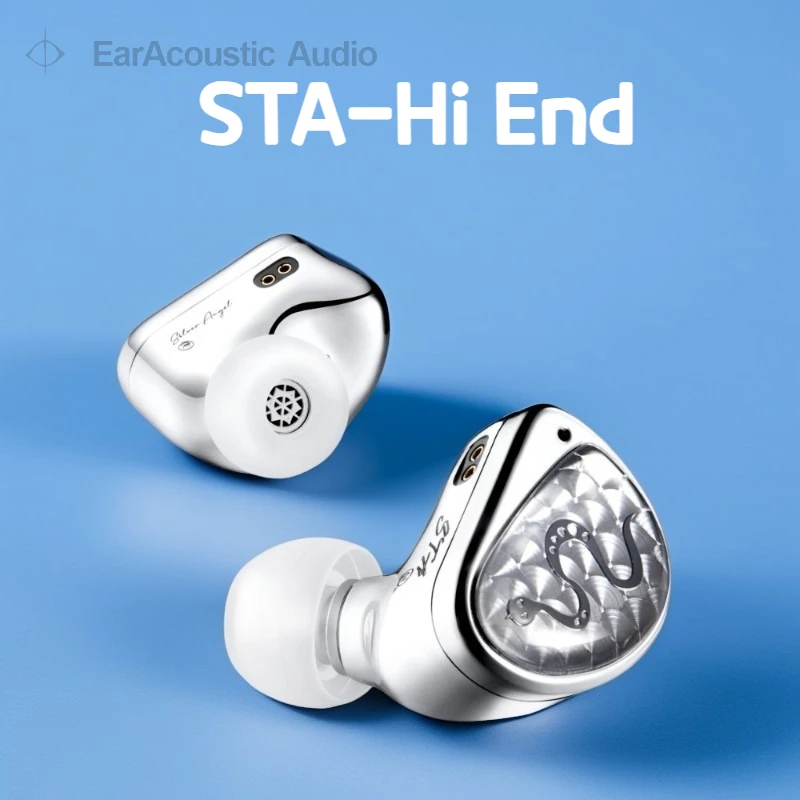 EarAcoustic Audio STA-Hi End IEM HiFi Wired in-ear Earphones 10mm Dual-Magnet Beryllium Driver & 6mm Composite Diaphragm Monitor
EarAcoustic Audio STA-Hi End IEM HiFi Wired in-ear Earphones 10mm Dual-Magnet Beryllium Driver & 6mm Composite Diaphragm Monitor