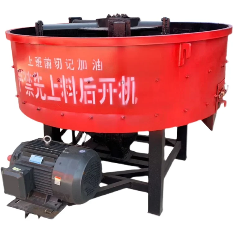 Direct Selling Concrete Vertical Flat Mouth Mixer Mandatory Multifunctional Cement Mortar Disc Mixer
Direct Selling Concrete Vertical Flat Mouth Mixer Mandatory Multifunctional Cement Mortar Disc Mixer
