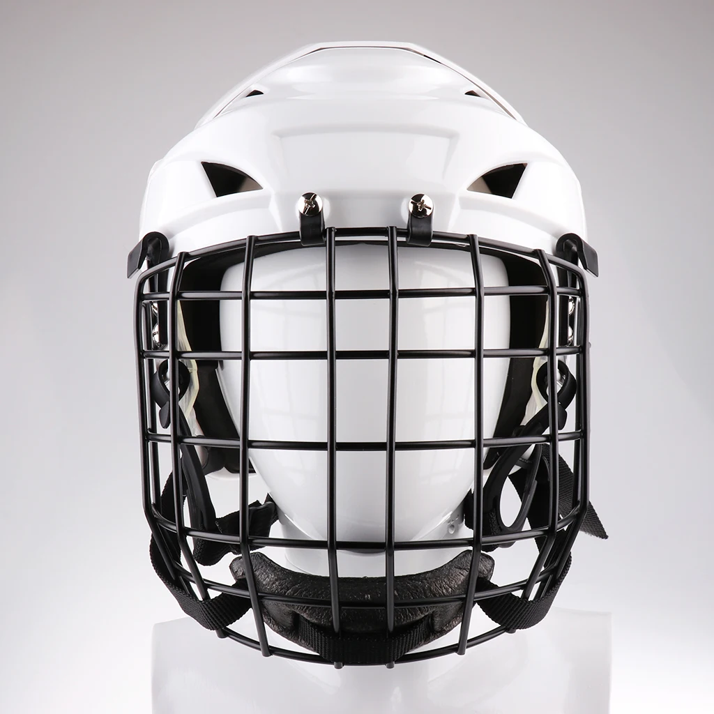 Adjustable Ice Hockey Helmet & Face Combo For Men & Women Helmet & Face Mask Combo Ice Hockey Protective Gear White M/L
Adjustable Ice Hockey Helmet & Face Combo For Men & Women Helmet & Face Mask Combo Ice Hockey Protective Gear White M/L