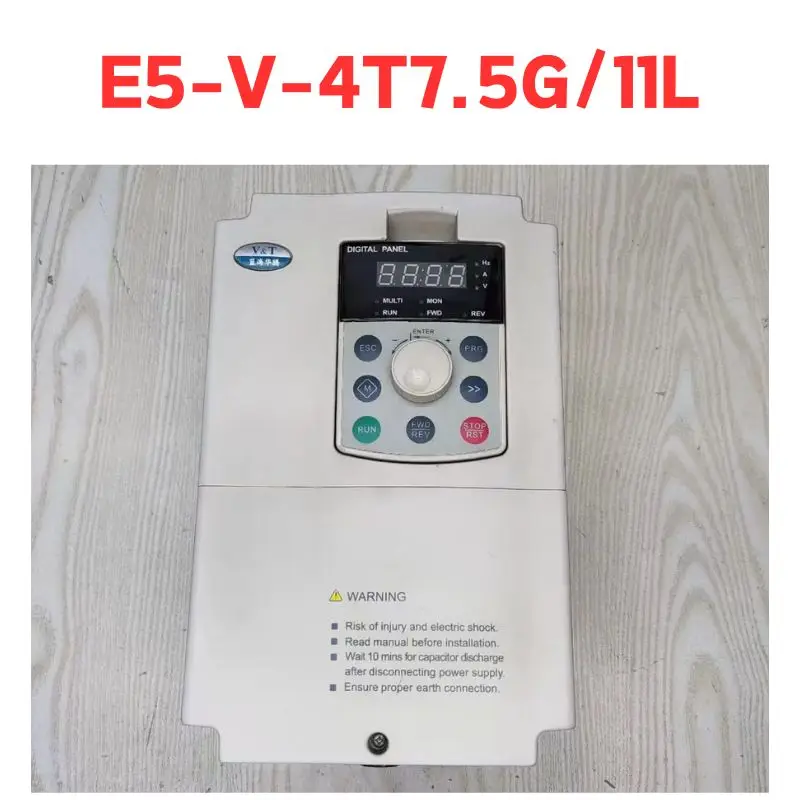 б/у инвертор E5-V-4T7.5G/11L, хорошо работает хорошо протестирован и быстро отправлено.
б/у инвертор E5-V-4T7.5G/11L, хорошо работает хорошо протестирован и быстро отправлено.