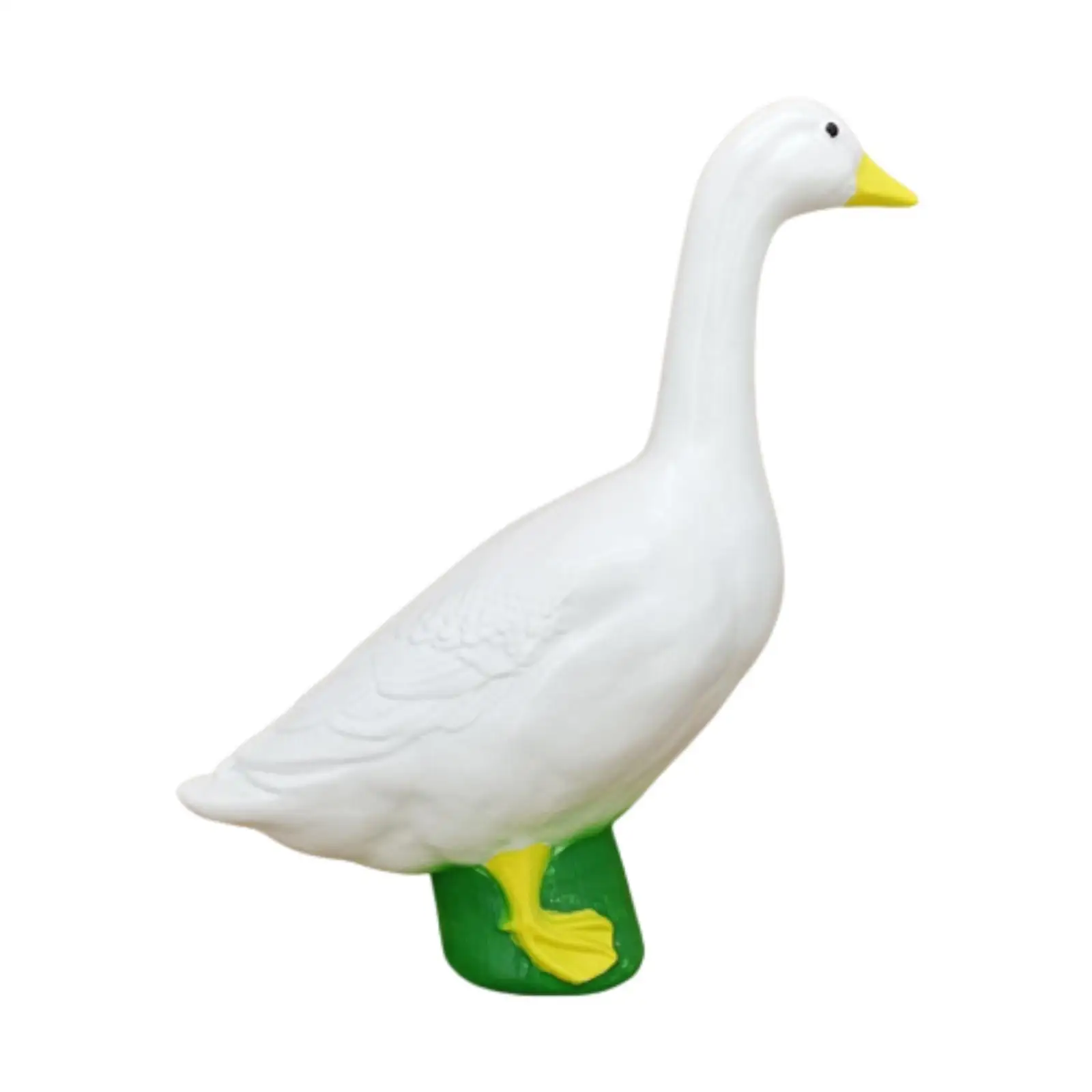 White Goose Figurine Art Work Bedroom Decor Landscape Crafts Funny Animal Figure
White Goose Figurine Art Work Bedroom Decor Landscape Crafts Funny Animal Figure