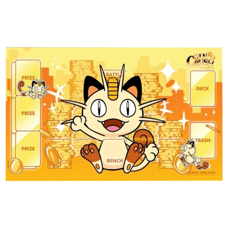 600X350X2Mm Diy Ptcg Meowth Card Battle Mat Ptcg Meowth Single Player Board Game Card Duel Plate Battle Mat Gift Toys
600X350X2Mm Diy Ptcg Meowth Card Battle Mat Ptcg Meowth Single Player Board Game Card Duel Plate Battle Mat Gift Toys