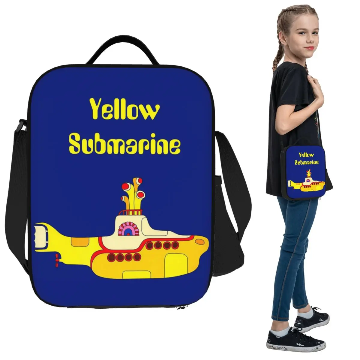 The Beatle Yellow Submarine Insulated Lunch Bag for Women Office Cooler Thermal Food Box Tote Leakproof Lunch Boxes Container
The Beatle Yellow Submarine Insulated Lunch Bag for Women Office Cooler Thermal Food Box Tote Leakproof Lunch Boxes Container