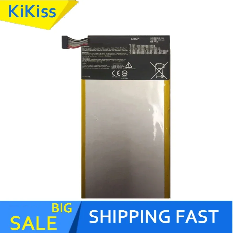 Для ASUS MeMo Pad 10 ME102A 10,1 C11P1314 (прямоугольная версия) Аккумулятор для планшета 4980 мАч
Для ASUS MeMo Pad 10 ME102A 10,1 C11P1314 (прямоугольная версия) Аккумулятор для планшета 4980 мАч