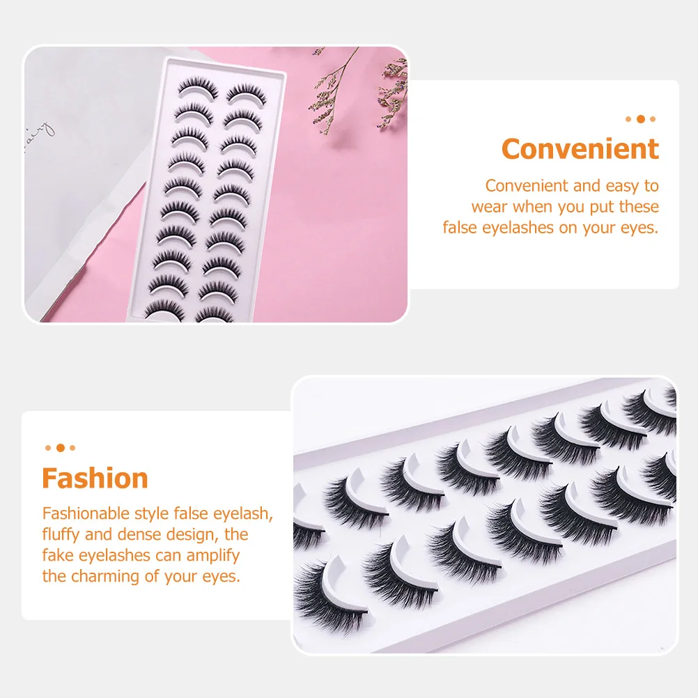 10Pairs Fake Eyelashes 3D Thick Layered Women False Lashes Stylish Eye Amplifier for Halloween Photography Salon Professional
10Pairs Fake Eyelashes 3D Thick Layered Women False Lashes Stylish Eye Amplifier for Halloween Photography Salon Professional