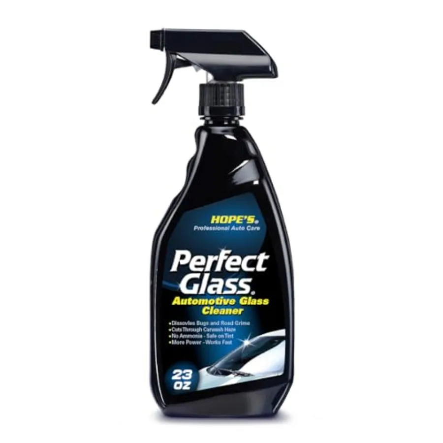 Perfect Glass Automotive Glass Cleaner - Streak-Free Tint Safe Car Cleaner for Glass Acrylic Windows Mirrors Windshield - No-Re
Perfect Glass Automotive Glass Cleaner - Streak-Free Tint Safe Car Cleaner for Glass Acrylic Windows Mirrors Windshield - No-Re