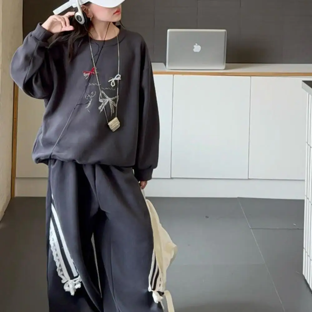 Kawaii Girl Fashion Pullover Shirt Pants Set Student Autumn Cartoon Casual Sports Tops Long Pants 2-Piece Set Children Clothing
Kawaii Girl Fashion Pullover Shirt Pants Set Student Autumn Cartoon Casual Sports Tops Long Pants 2-Piece Set Children Clothing