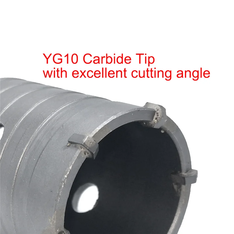 NOWSPOR 1Set SDS PLUS Concrete Hole Saw Electric Hollow Core Drill Bit 100mm 110mm Cement Stone Wall Air Conditioner Alloy Blade
NOWSPOR 1Set SDS PLUS Concrete Hole Saw Electric Hollow Core Drill Bit 100mm 110mm Cement Stone Wall Air Conditioner Alloy Blade