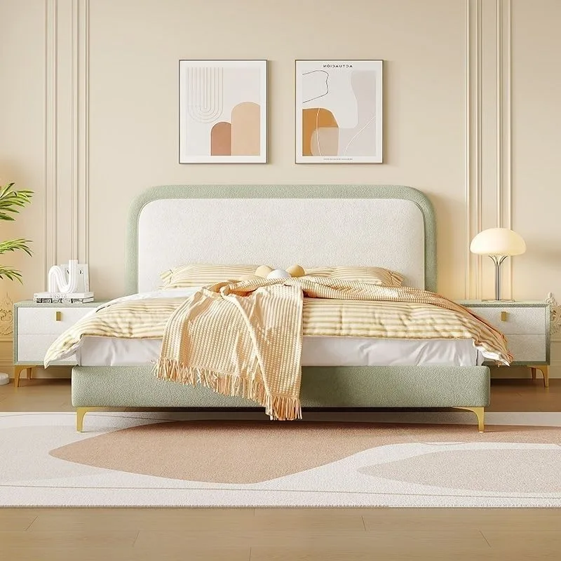 Modern Simple Cream Style Children's Bed Teen Bedroom New Fabric Bed Second Layer Children's Sheet Bed
Modern Simple Cream Style Children's Bed Teen Bedroom New Fabric Bed Second Layer Children's Sheet Bed