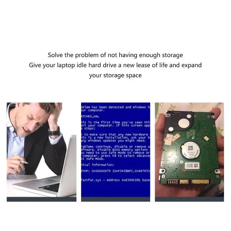 31BA Professional 6Gbps 2.5" USB C SSD Enclosure Hard Drive Enclosure SSD Box
31BA Professional 6Gbps 2.5" USB C SSD Enclosure Hard Drive Enclosure SSD Box