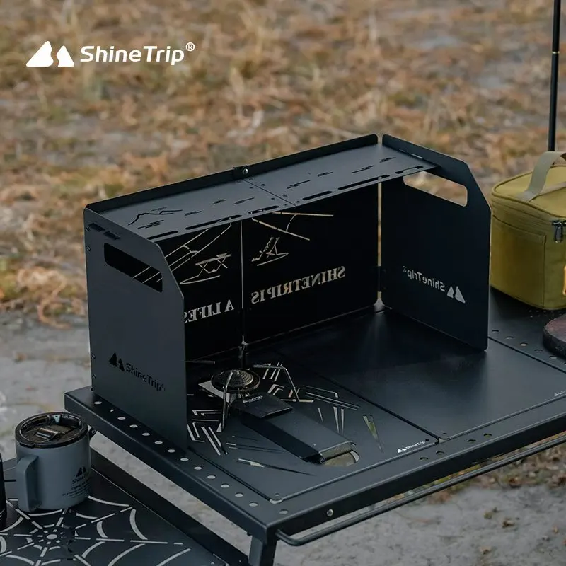 2026ShineTrip portable outdoor stove deflector foldable kitchen oil deflector suitable for camping picnicking cooking barbecue
2026ShineTrip portable outdoor stove deflector foldable kitchen oil deflector suitable for camping picnicking cooking barbecue