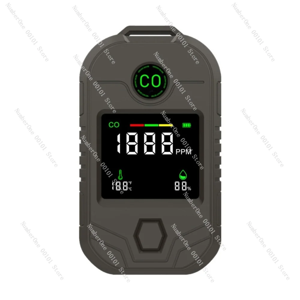 Portable carbon monoxide detector equipped with temperature and humidity monitoring function - four in one extends battery life
Portable carbon monoxide detector equipped with temperature and humidity monitoring function - four in one extends battery life