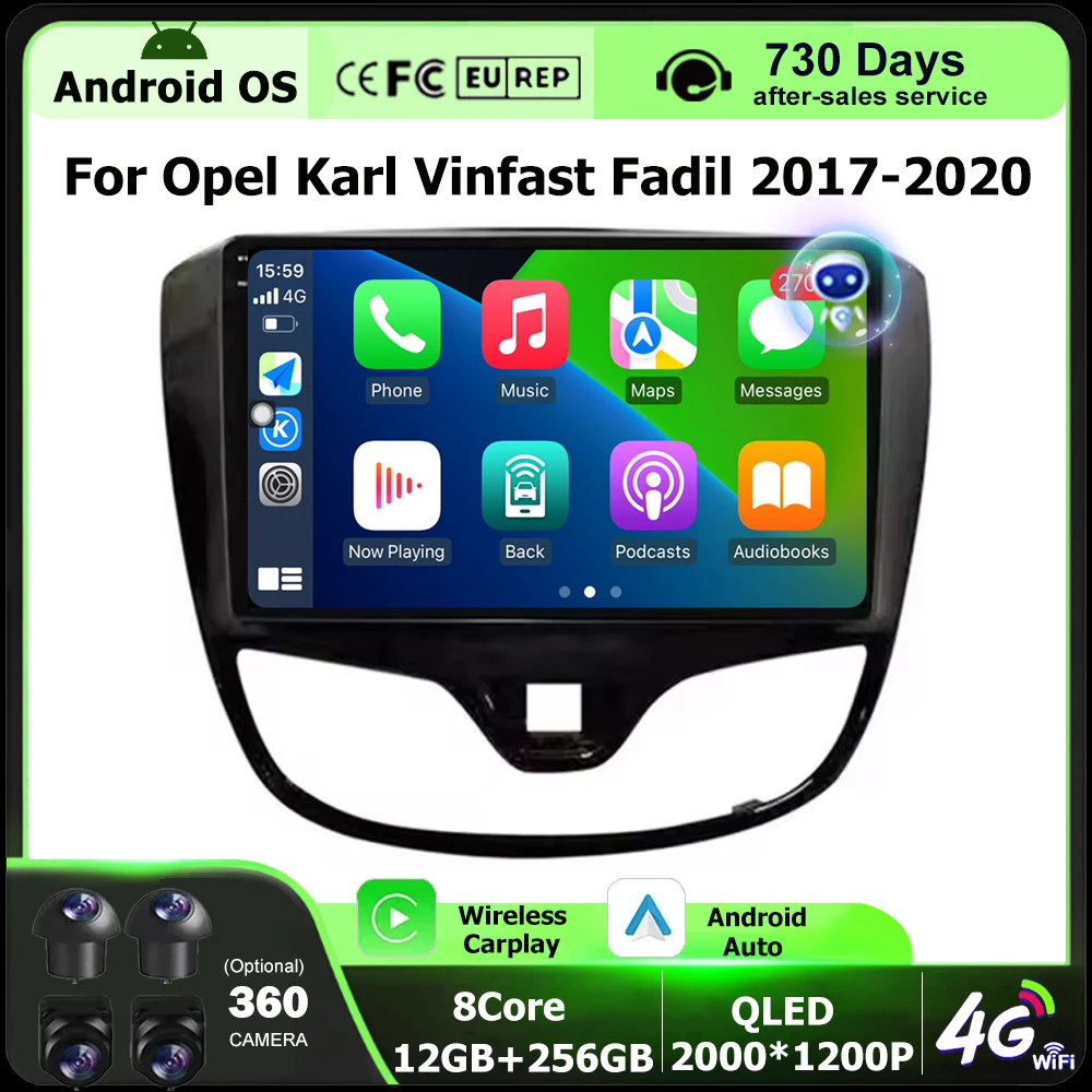 9 Inch For Opel Karl Vinfast Fadil 2017-2020 Android Auto Car Radio Multimedia Player GPS Navigation Carplay Bluetooth 4G WIFI
9 Inch For Opel Karl Vinfast Fadil 2017-2020 Android Auto Car Radio Multimedia Player GPS Navigation Carplay Bluetooth 4G WIFI