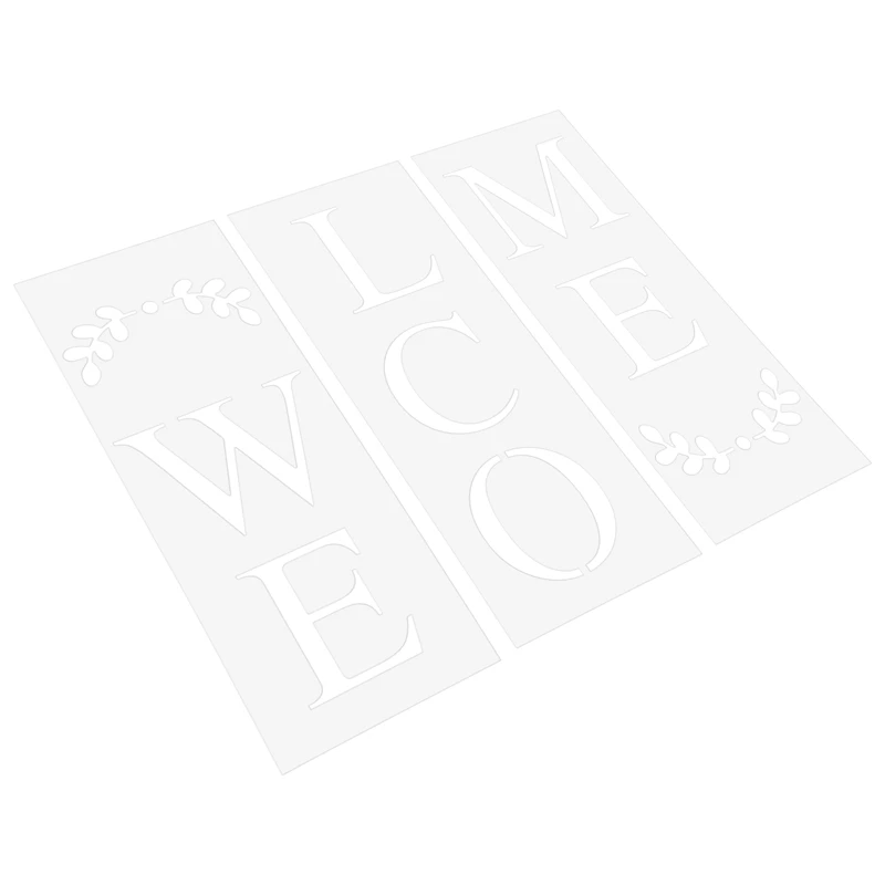 Top-Welcome Sign Stencil, Large Letter Stencils For Painting On Wood Reusable Porch Sign And Front Door Vertical Decorating
Top-Welcome Sign Stencil, Large Letter Stencils For Painting On Wood Reusable Porch Sign And Front Door Vertical Decorating