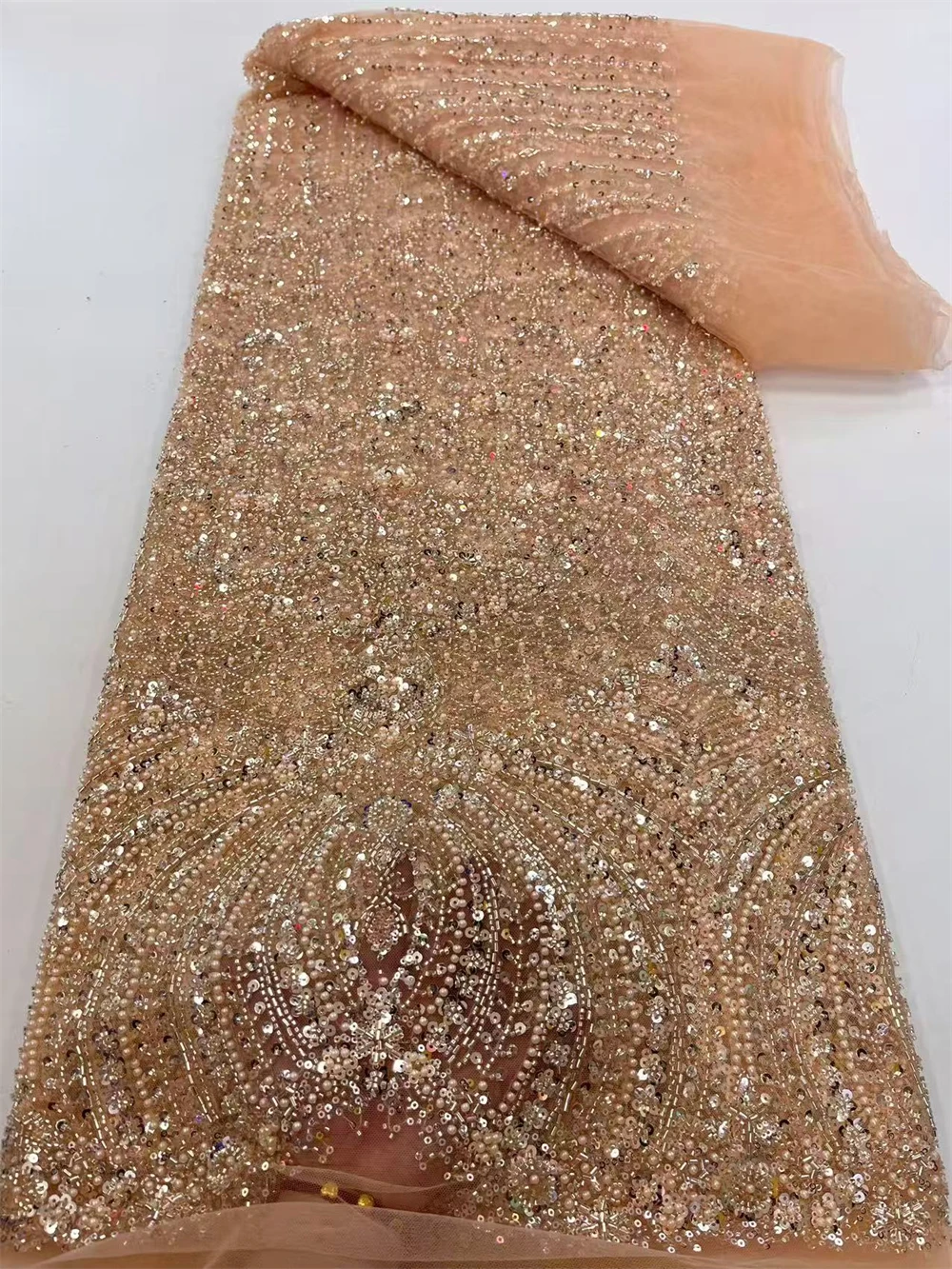 2025 Fashion French Embroidery Beaded Lace Fabric African Nigerian With Sequins Lace Fabric For Wedding Dress
2025 Fashion French Embroidery Beaded Lace Fabric African Nigerian With Sequins Lace Fabric For Wedding Dress