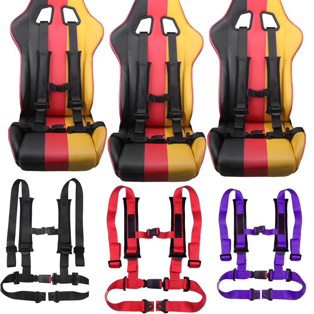2 Inch 4 Point Universal Sports Racing Harness Seat Belt Fixing Mounting Buckle Harness Safety Nylon Car Racing Seat Belt
2 Inch 4 Point Universal Sports Racing Harness Seat Belt Fixing Mounting Buckle Harness Safety Nylon Car Racing Seat Belt
