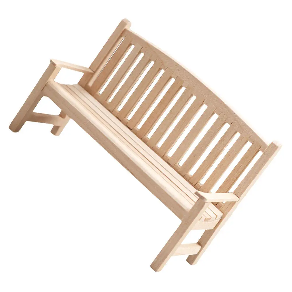 Miniature Chair Rustic Wood Unpainted Mini Chair Decor Mini House Accessory Detailed Realistic Miniature Furniture
Miniature Chair Rustic Wood Unpainted Mini Chair Decor Mini House Accessory Detailed Realistic Miniature Furniture