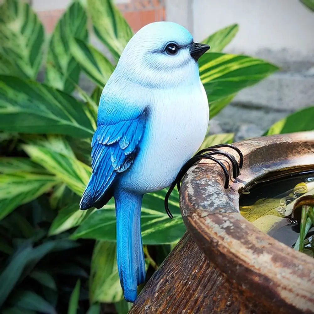 Crafts Resin Bird Ornament Decorative Cute Bird Figurines Simulation Animal Statue Flower Pot
Crafts Resin Bird Ornament Decorative Cute Bird Figurines Simulation Animal Statue Flower Pot