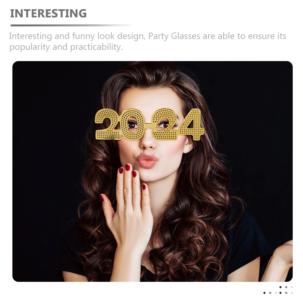 2Pcs 2024 Number Party Glasses Funny Eyeglasses Plastic New Year Photo Props Party Supplies 2024 Eyeglasses Eye Decoration 
2Pcs 2024 Number Party Glasses Funny Eyeglasses Plastic New Year Photo Props Party Supplies 2024 Eyeglasses Eye Decoration