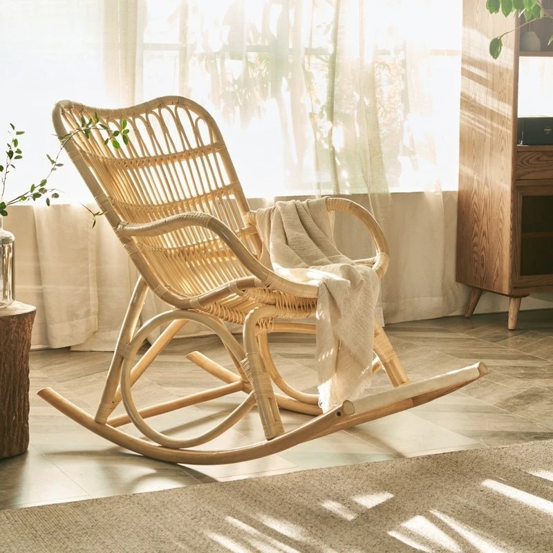 Modern relaxing rattan rocking chair with living room home furniture recise longue
Modern relaxing rattan rocking chair with living room home furniture recise longue