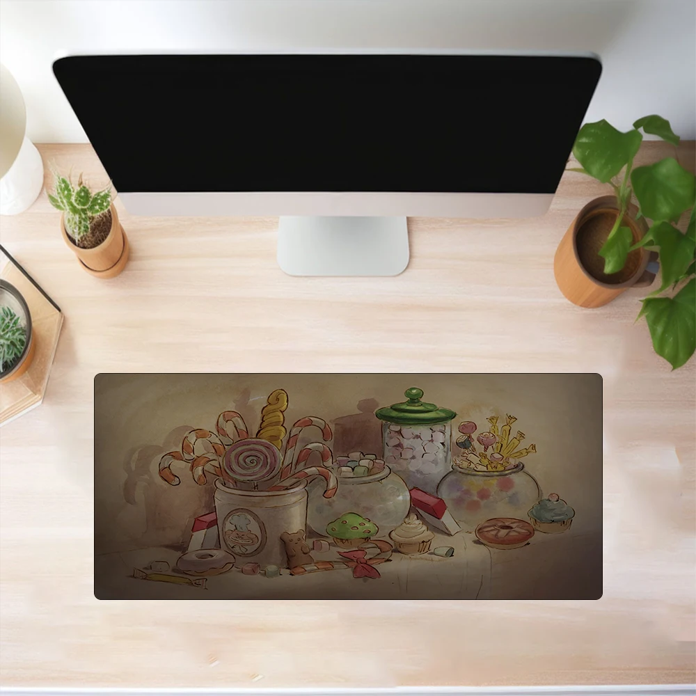 Newly Upgraded Color-edged Mouse Pads, Oversized Cute Cartoon Table Mats, Wrist Guards, Computer Desk Mats
Newly Upgraded Color-edged Mouse Pads, Oversized Cute Cartoon Table Mats, Wrist Guards, Computer Desk Mats