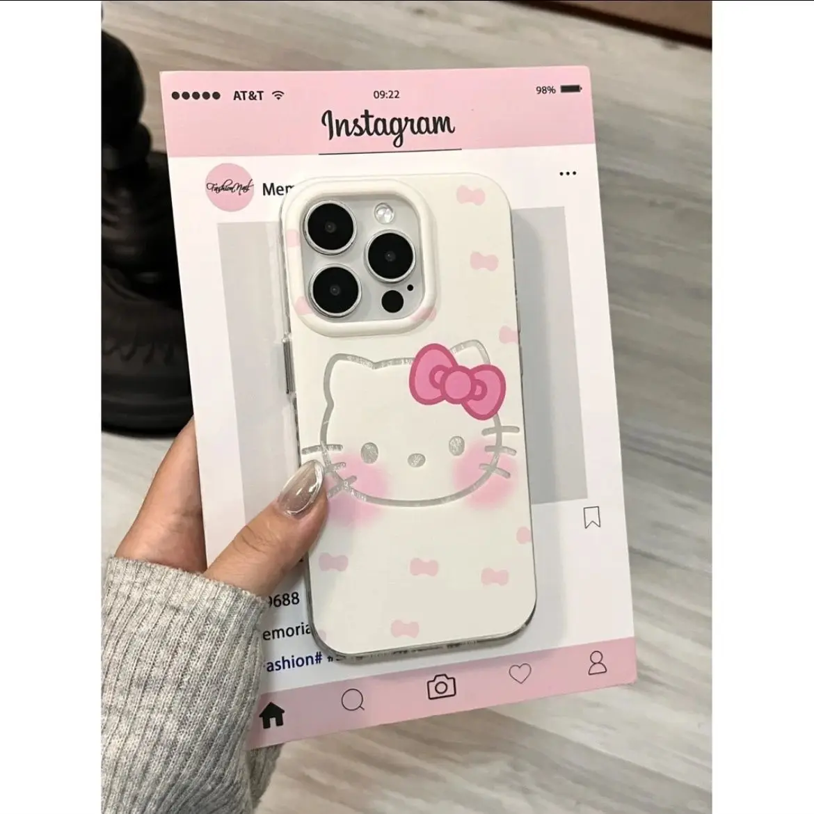 Милый выдолбленный чехол для телефона Hello Kitty 3D с большой головой и серебристым зеркалом для iPhone 17, 16, 13, 11, PRO MAX 15, 14 PLUS, лазерный бумажный чехол
Милый выдолбленный чехол для телефона Hello Kitty 3D с большой головой и серебристым зеркалом для iPhone 17, 16, 13, 11, PRO MAX 15, 14 PLUS, лазерный бумажный чехол