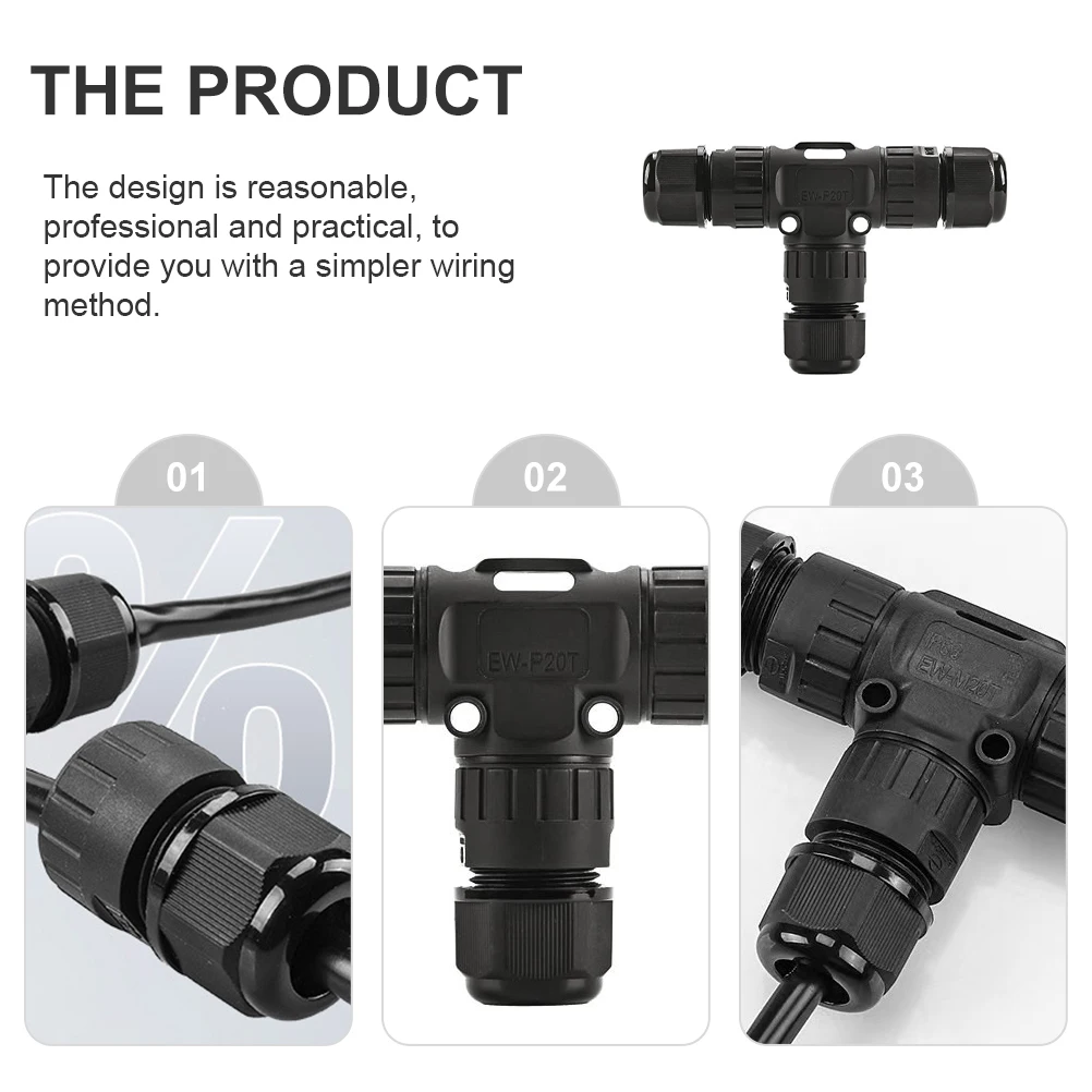 Waterproof Cable Connector Glands Adapter Black Nickel-plated Brass Material Protector
Waterproof Cable Connector Glands Adapter Black Nickel-plated Brass Material Protector