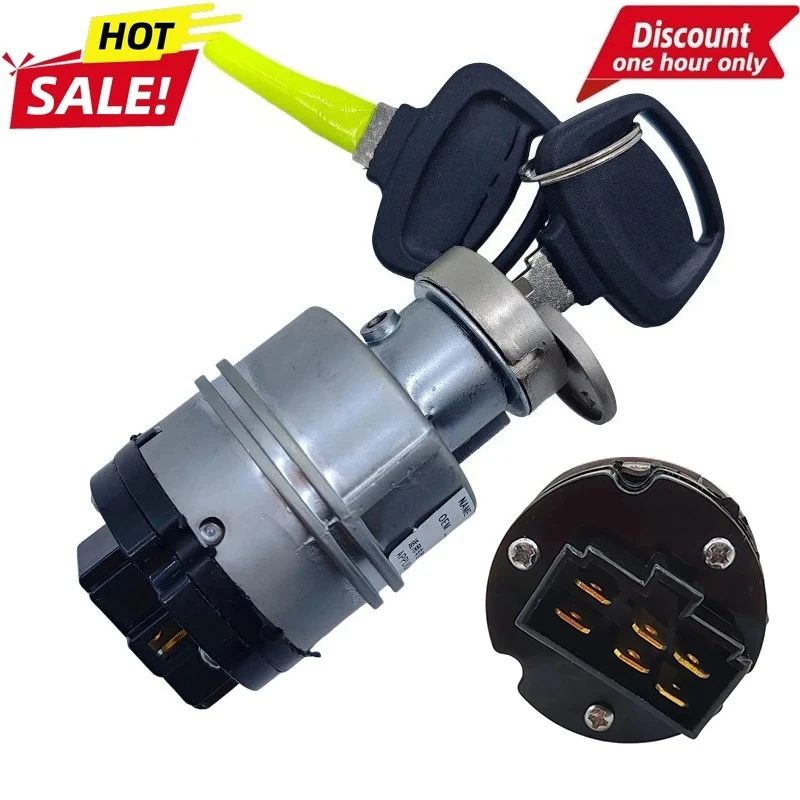 719-10305001 High Quality Excavator Ignition Switch for KATO HD820 HD820-3 HD820-5
719-10305001 High Quality Excavator Ignition Switch for KATO HD820 HD820-3 HD820-5