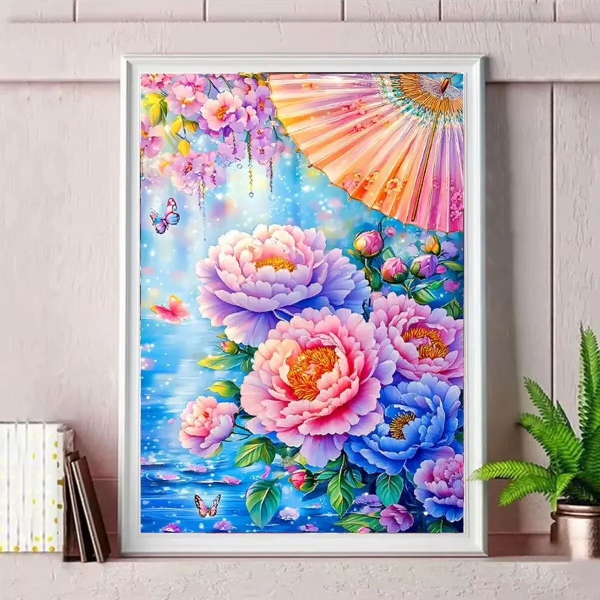 9ct 60x85cm Fan Peony Embroidery DIY Chinese Style Printed Kits Cross Stitch Needlework Set Home Decor Crafts
9ct 60x85cm Fan Peony Embroidery DIY Chinese Style Printed Kits Cross Stitch Needlework Set Home Decor Crafts
