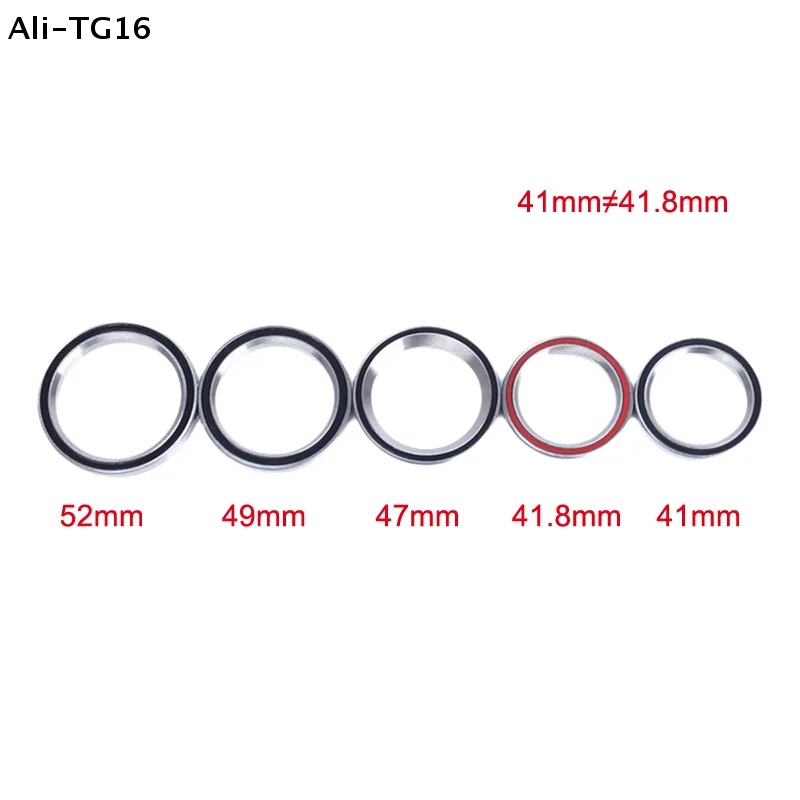 【TG16】1Pc Bike Headset Steel Bearing 41 41.8 47 49 52mm only Bearings For 28.6 44mm30mm 40mm Mountain Bike Bicycle Accessories
【TG16】1Pc Bike Headset Steel Bearing 41 41.8 47 49 52mm only Bearings For 28.6 44mm30mm 40mm Mountain Bike Bicycle Accessories