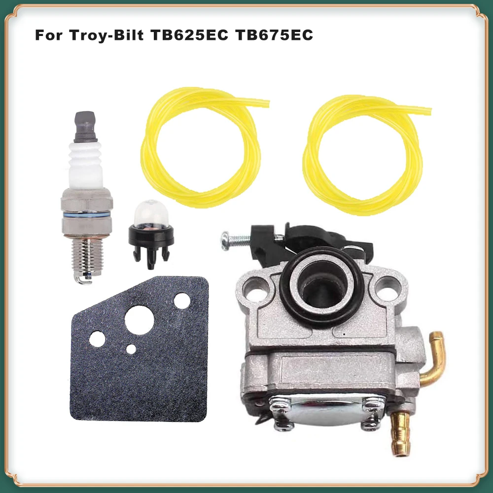 Compatible Carburetor 753-08057 for Troy-Bilt TB625EC TB675EC Trimmer / Brush Cutter - Engine Model 41ADZ62C766
Compatible Carburetor 753-08057 for Troy-Bilt TB625EC TB675EC Trimmer / Brush Cutter - Engine Model 41ADZ62C766