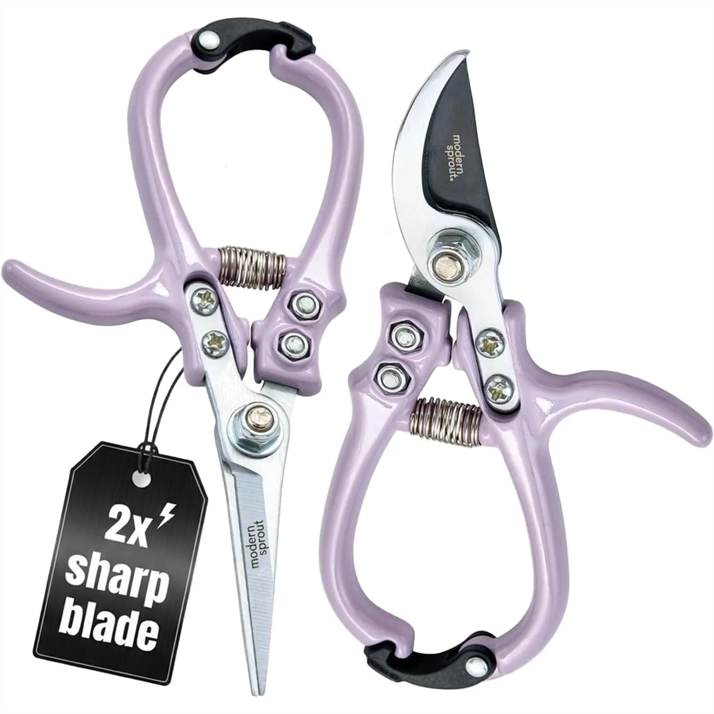 Garden Pruners & Shears Set with Blister Pack - Lightweight Gardening Tools with Easy Lock - Sharp Carbon Steel Blades for
Garden Pruners & Shears Set with Blister Pack - Lightweight Gardening Tools with Easy Lock - Sharp Carbon Steel Blades for