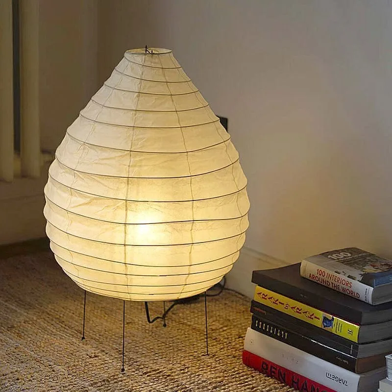 Japanese Wabi-sabi Style Pear Paper Table Lamp Living Room Dining Room Study Bedroom Homestay Personalized Decoration Desk Light
Japanese Wabi-sabi Style Pear Paper Table Lamp Living Room Dining Room Study Bedroom Homestay Personalized Decoration Desk Light