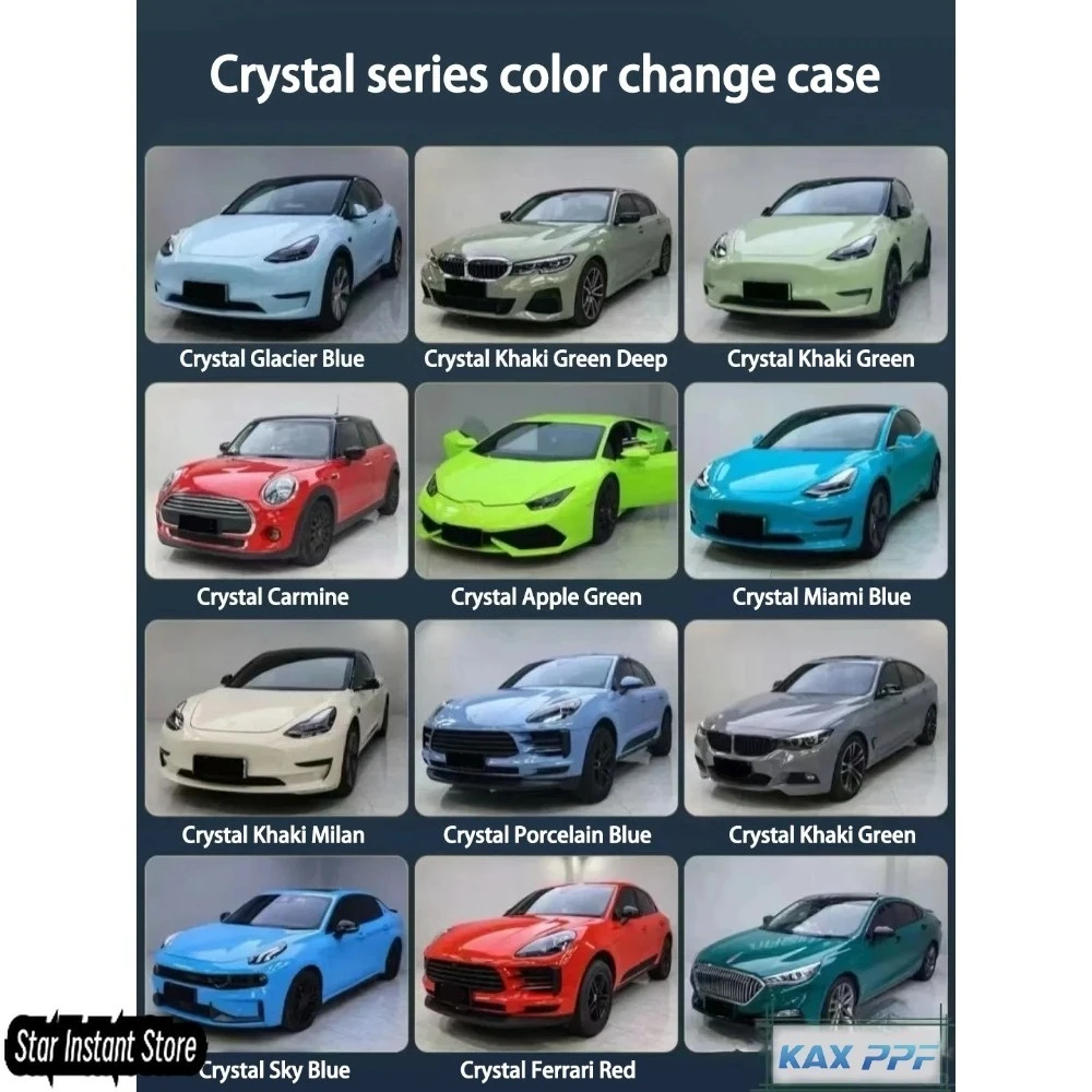 High Glossy Crystal PET Back Liner Purple Car Body Color Changing Vinyl Wrap Vinyl Film Pet Racing Car Sticker Film for All Car
High Glossy Crystal PET Back Liner Purple Car Body Color Changing Vinyl Wrap Vinyl Film Pet Racing Car Sticker Film for All Car