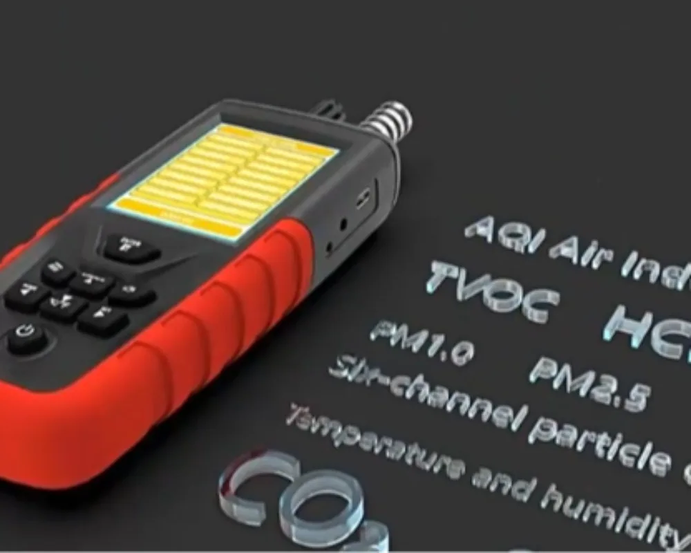 Профессиональный монитор качества воздуха, счетчик частиц пыли, 6-канальный измеритель влажности для частиц размером 0,3-10 мкм
Профессиональный монитор качества воздуха, счетчик частиц пыли, 6-канальный измеритель влажности для частиц размером 0,3-10 мкм