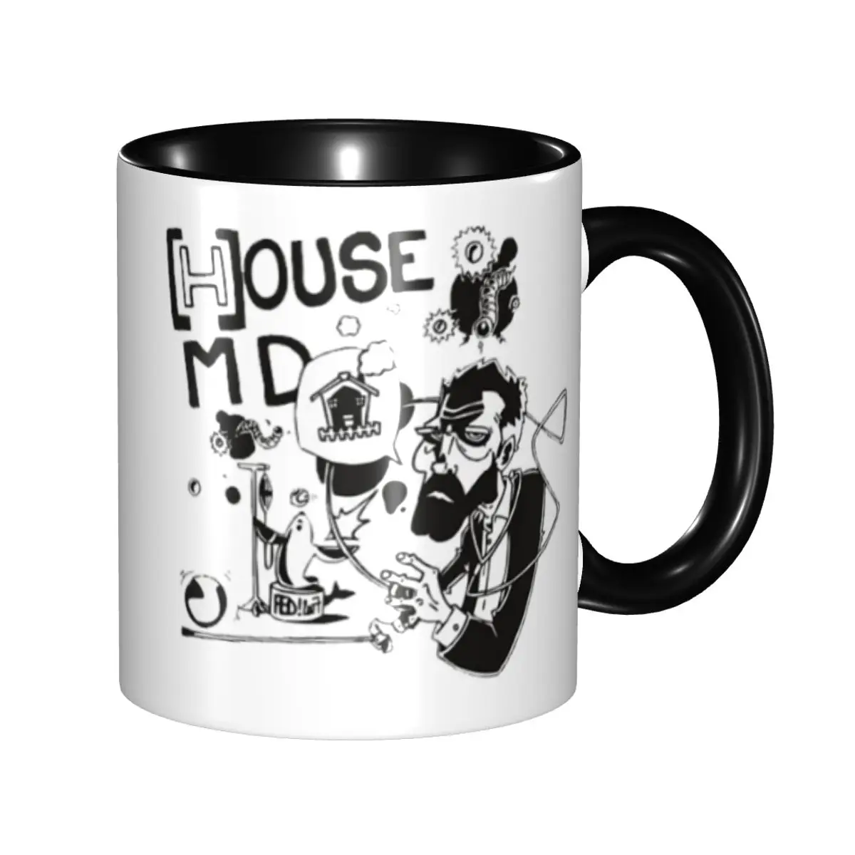 House MD Mug Funny Ceramic Coffee Cups Tea Mugs Milk Cup Drinkware Gift for Woman Man
House MD Mug Funny Ceramic Coffee Cups Tea Mugs Milk Cup Drinkware Gift for Woman Man