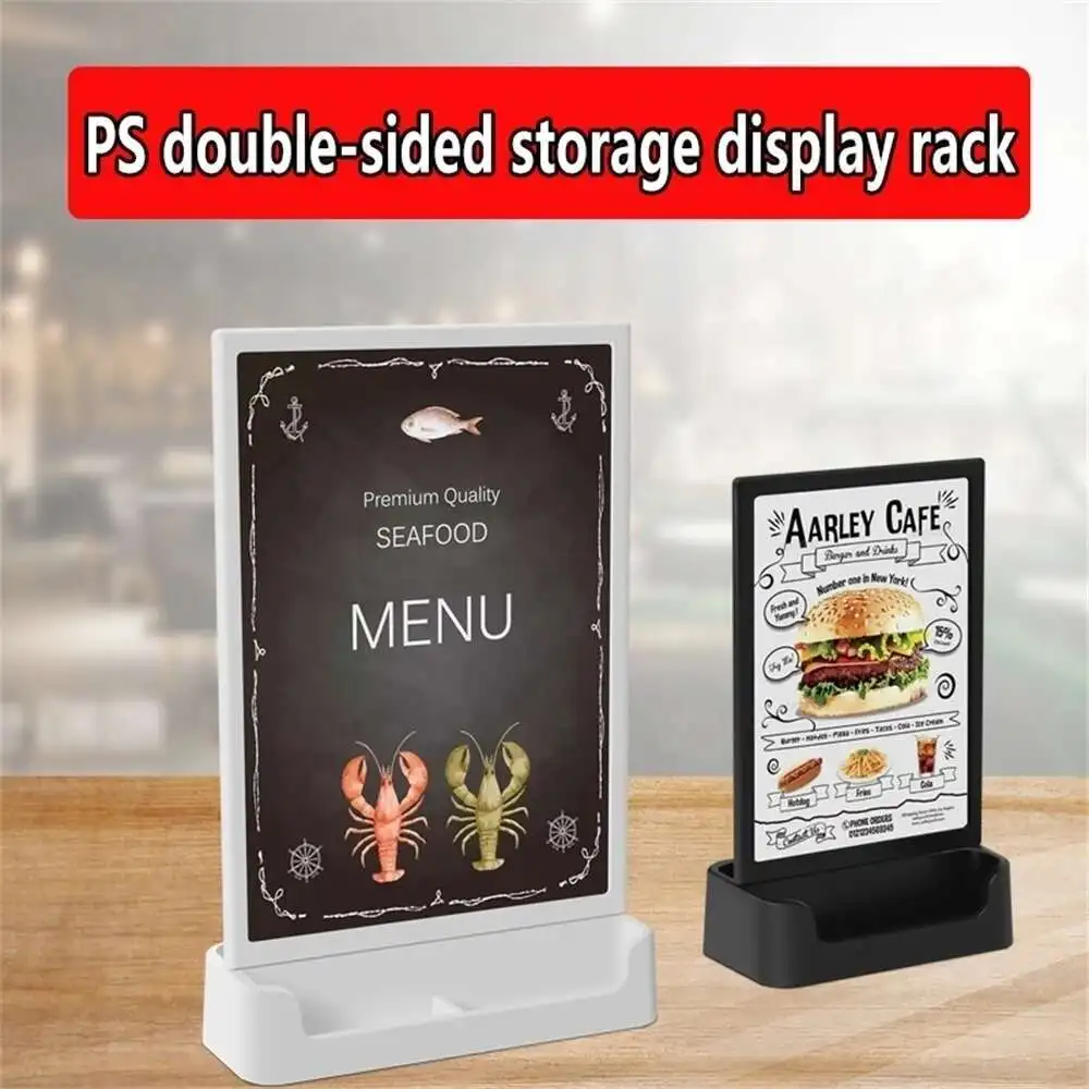 A6 Multifunctional Price Display Stand High-end Restaurant Commercial Office A5 Display Stand Vertical Catalog Table Sign
A6 Multifunctional Price Display Stand High-end Restaurant Commercial Office A5 Display Stand Vertical Catalog Table Sign