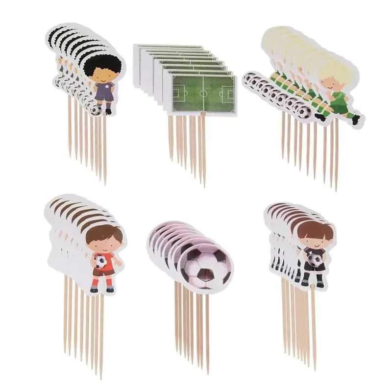 24PCS Sport Football Boy Theme Sport Element Cake Toppers Sport Boys Party Cupcake Toppers Picks For Birthday Party Cake Decor
24PCS Sport Football Boy Theme Sport Element Cake Toppers Sport Boys Party Cupcake Toppers Picks For Birthday Party Cake Decor