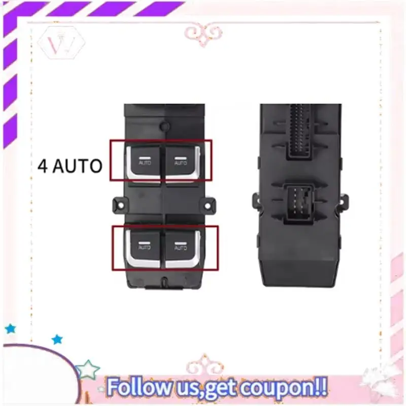 Easy To Use Power Window Switch Car Power Window Switch 93571-C5010 For Kia Sorento 16-18 AUTO: 93571-C5100
Easy To Use Power Window Switch Car Power Window Switch 93571-C5010 For Kia Sorento 16-18 AUTO: 93571-C5100
