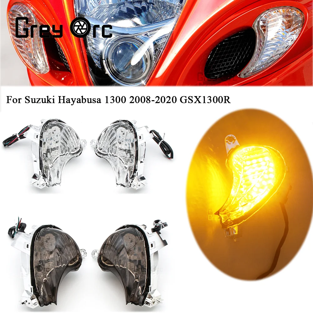 Motorcycle Smoke/Clear LED Front Turn Signal Lens For Suzuki Hayabusa GSXR1300 2008-2020 2019 2018 2017 2010 2009 ABS
Motorcycle Smoke/Clear LED Front Turn Signal Lens For Suzuki Hayabusa GSXR1300 2008-2020 2019 2018 2017 2010 2009 ABS