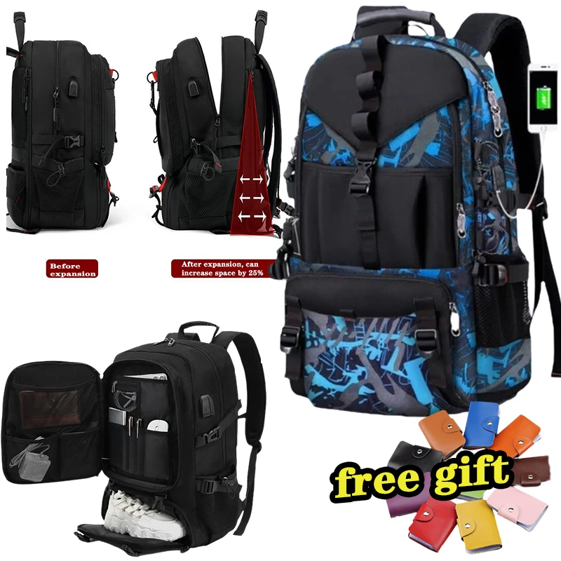 Travel Backpack Expandable Multifunctional Business Laptop Waterproof Large Capacity Outdoor Luggage Backpack for Men and Women
Travel Backpack Expandable Multifunctional Business Laptop Waterproof Large Capacity Outdoor Luggage Backpack for Men and Women